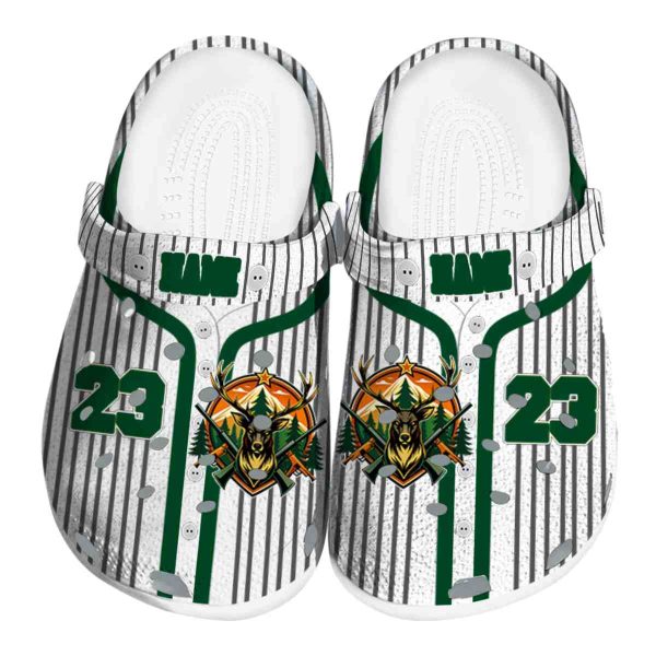 Custom Hunting Pinstripe Pattern Crocs Best selling