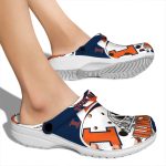 Custom Illinois Fighting Illini Football Helmet Crocs High quality