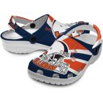 Custom Illinois Fighting Illini Football Helmet Crocs Latest Model