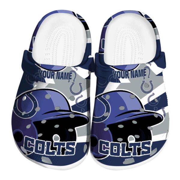 Custom Indianapolis Colts Baseball Helmet Crocs Best selling