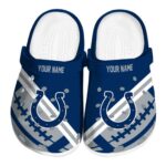Custom Indianapolis Colts Football Motif Crocs Best selling