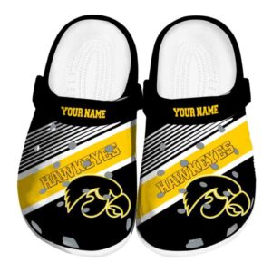 Custom Iowa Hawkeyes Vibrant Dual Tone Crocs Best selling
