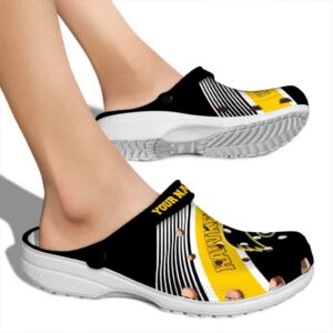 Custom Iowa Hawkeyes Vibrant Dual Tone Crocs High quality
