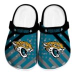 Custom Jacksonville Jaguars Star Spangled Graphic Crocs Best selling