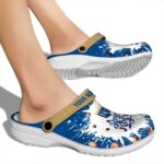 Custom Kansas City Royals Splash Art Crocs Best selling