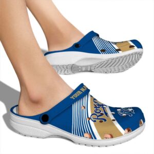 Custom Kansas City Royals Vibrant Dual Tone Crocs High quality