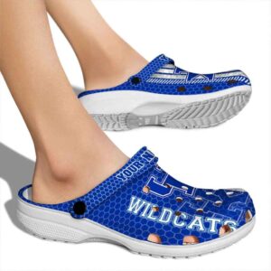 Custom Kentucky Wildcats Contrasting Stripes Crocs High quality