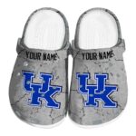 Custom Kentucky Wildcats Cracked Texture Crocs Best selling