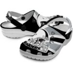 Custom Las Vegas Raiders Football Helmet Crocs Best selling