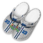 Custom Lilo And Stitch Pinstripe Pattern Crocs Trendy