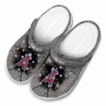 Custom Los Angeles Angels Cracked Ground Texture Crocs Best selling