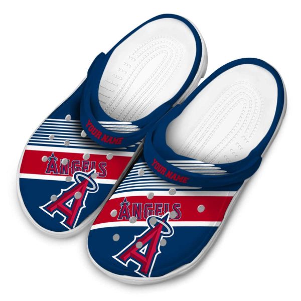 Custom Los Angeles Angels Vibrant Dual Tone Crocs Trendy