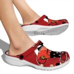 Custom Louisville Cardinals Baseball Helmet Crocs Best selling