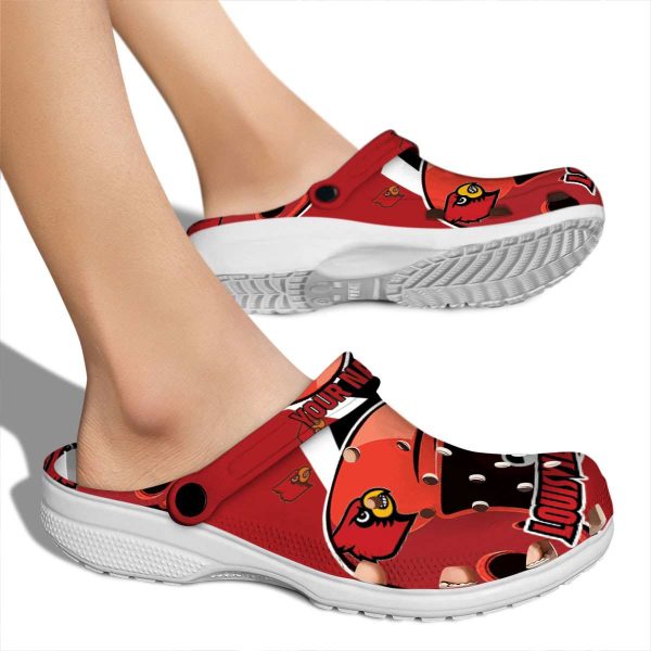 Custom Louisville Cardinals Baseball Helmet Crocs High quality