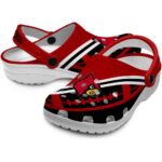 Custom Louisville Cardinals Football Motif Crocs Best selling