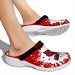 Custom Louisville Cardinals Splash Art Crocs Best selling