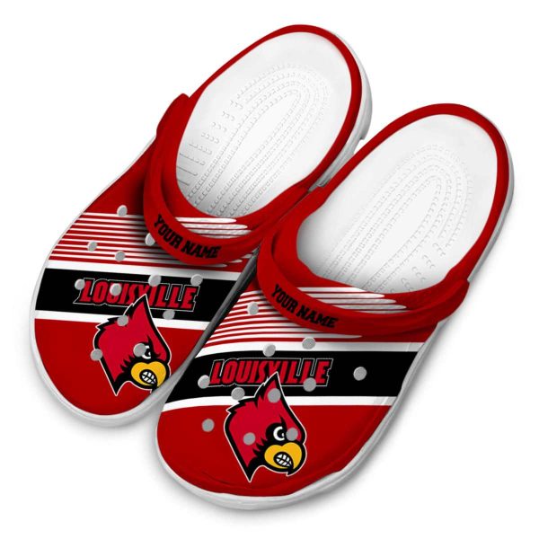 Custom Louisville Cardinals Vibrant Dual Tone Crocs Trendy