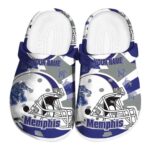 Custom Memphis Tigers Football Helmet Crocs Best selling