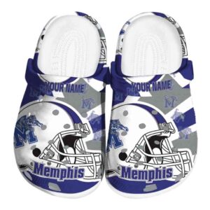 Custom Memphis Tigers Football Helmet Crocs Best selling