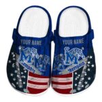 Custom Memphis Tigers Star Spangled Side Pattern Crocs Best selling
