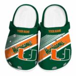 Custom Miami Hurricanes Vibrant Dual Tone Crocs Best selling