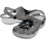 Custom Miami Marlins Cracked Ground Texture Crocs Best selling