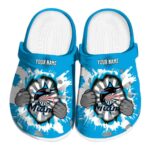 Custom Miami Marlins Gripping Hand Crocs Best selling