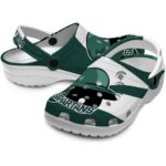 Custom Michigan State Spartans Baseball Helmet Crocs Best selling