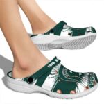Custom Michigan State Spartans Paint Splatter Graphics Crocs Best selling