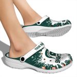 Custom Michigan State Spartans Splash Art Crocs Best selling