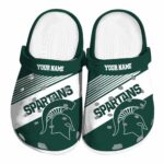 Custom Michigan State Spartans Vibrant Dual Tone Crocs Best selling
