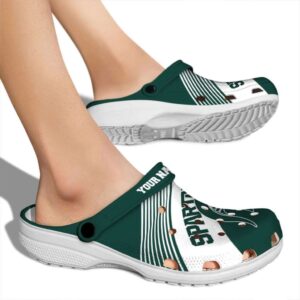 Custom Michigan State Spartans Vibrant Dual Tone Crocs High quality