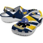 Custom Michigan Wolverines Baseball Helmet Crocs Best selling