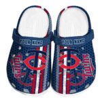 Custom Minnesota Twins Contrasting Stripes Crocs Best selling