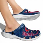 Custom Minnesota Twins Contrasting Stripes Crocs Best selling