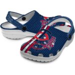 Custom Minnesota Twins Contrasting Stripes Crocs Best selling