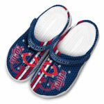 Custom Minnesota Twins Contrasting Stripes Crocs Best selling