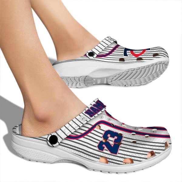 Custom Minnesota Twins Pinstripe Pattern Crocs High quality