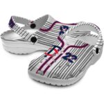 Custom Minnesota Twins Pinstripe Pattern Crocs Best selling