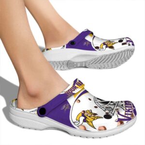 Custom Minnesota Vikings Football Helmet Crocs High quality