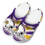 Custom Minnesota Vikings Football Helmet Crocs Best selling