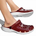 Custom Mississippi State Bulldogs Contrasting Stripes Crocs Best selling