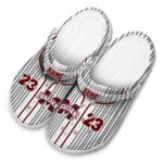 Custom Mississippi State Bulldogs Pinstripe Pattern Crocs Best selling