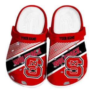 Custom NC State Wolfpack Vibrant Dual Tone Crocs Best selling
