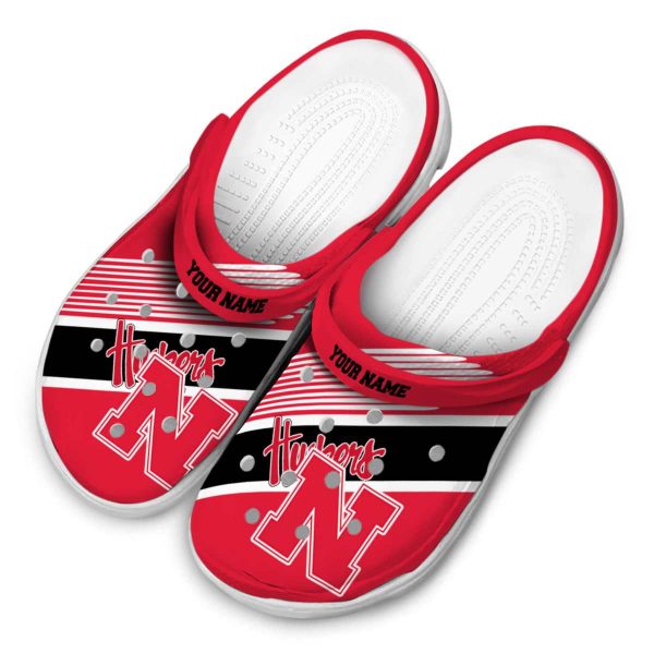 Custom Nebraska Cornhuskers Vibrant Dual Tone Crocs Trendy