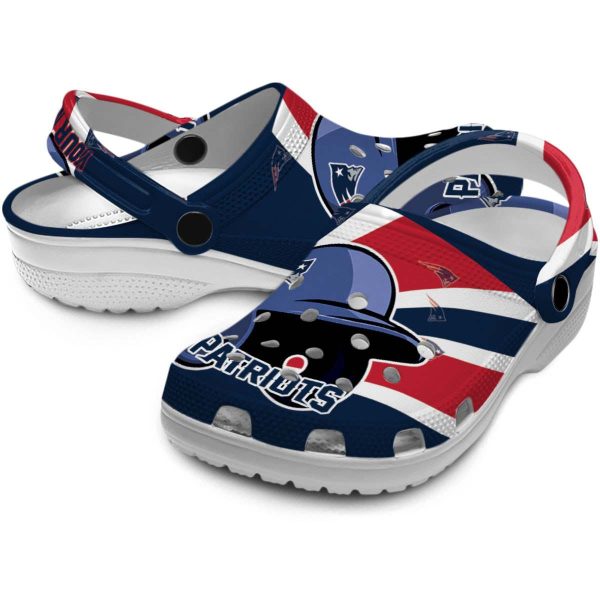Custom New England Patriots Baseball Helmet Crocs Latest Model