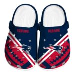 Custom New England Patriots Football Motif Crocs Best selling