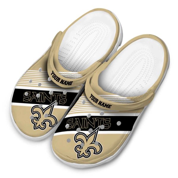 Custom New Orleans Saints Vibrant Dual Tone Crocs Trendy