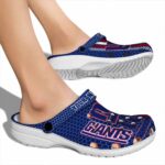 Custom New York Giants Contrasting Stripes Crocs Best selling