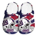 Custom New York Giants Football Helmet Crocs Best selling